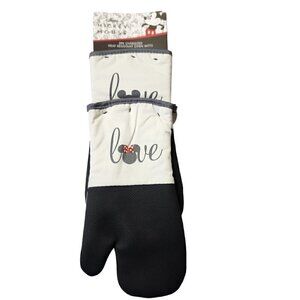Disney Neoprene Oven Mitts, 2pk Mickey & Minnie Love Non-Slip‎ Heat Resistant